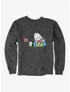 Cheap 🧨 Pochacco Swimming & Good Vibes Sweatshirt 🔥 -Cheap Sanrio Store 18721403 hi