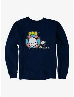 Best Pirce 💯 Pochacco Swimming With Friends Sweatshirt 🤩 -Cheap Sanrio Store 18721487 hi