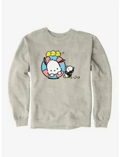 Best Pirce 💯 Pochacco Swimming With Friends Sweatshirt 🤩 -Cheap Sanrio Store 18721494 hi