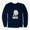 Budget 😍 Pochacco Waving Sweatshirt ✨ -Cheap Sanrio Store 18721592 hi