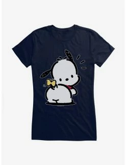 Promo 🔥 Pochacco Butterfly Bop 👧 Girls T-Shirt 💯 -Cheap Sanrio Store 18721689 hi