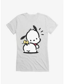 Promo 🔥 Pochacco Butterfly Bop 👧 Girls T-Shirt 💯 -Cheap Sanrio Store 18721696 hi