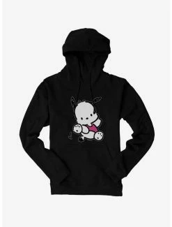 Hot Sale 🎁 Pochacco Here For Fun Leaps Hoodie 🎉 -Cheap Sanrio Store 18721979 hi