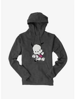 Hot Sale 🎁 Pochacco Here For Fun Leaps Hoodie 🎉 -Cheap Sanrio Store 18721986 hi 1