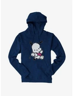 Hot Sale 🎁 Pochacco Here For Fun Leaps Hoodie 🎉 -Cheap Sanrio Store 18722000 hi