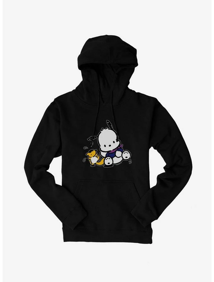 Best Pirce ๐ Pochacco Playing With Mon-Mon Hoodie ๐ 4 Best Pirce ๐ Pochacco Playing With Mon-Mon Hoodie ๐ - Image 2