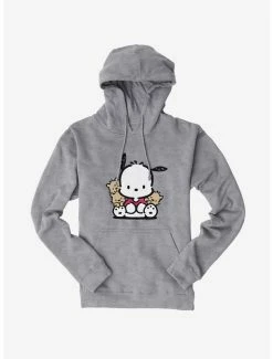 Outlet ✔️ Pochacco Sitting With Friends Hoodie 🎁 -Cheap Sanrio Store 18722203 hi 1