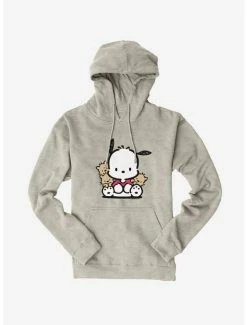 Outlet ✔️ Pochacco Sitting With Friends Hoodie 🎁 -Cheap Sanrio Store 18722217 hi
