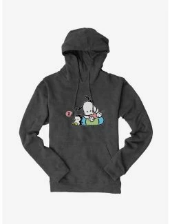 Brand new 👍 Pochacco Swimming & Good Vibes Hoodie 👍 -Cheap Sanrio Store 18722266 hi
