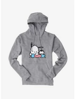 Outlet 🛒 Pochacco Tubular ☀️ Summer Hoodie ✔️ -Cheap Sanrio Store 18722413 hi 1