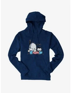 Outlet 🛒 Pochacco Tubular ☀️ Summer Hoodie ✔️ -Cheap Sanrio Store 18722420 hi