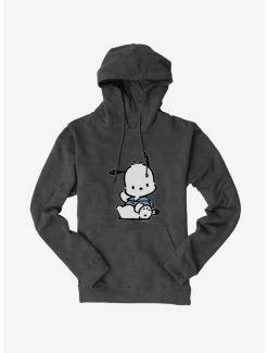 Deals 🔔 Pochacco Waving Hoodie 😍 -Cheap Sanrio Store 18722441 hi