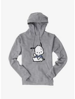 Deals 🔔 Pochacco Waving Hoodie 😍 -Cheap Sanrio Store 18722448 hi