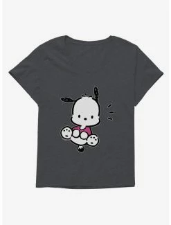 Cheapest 🥰 Pochacco Big Jump 👧 Girls T-Shirt Plus Size 🎉 -Cheap Sanrio Store 18722478 hi