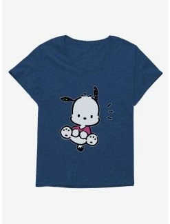 Cheapest 🥰 Pochacco Big Jump 👧 Girls T-Shirt Plus Size 🎉 -Cheap Sanrio Store 18722487 hi 1