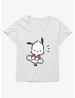 Cheapest 🥰 Pochacco Big Jump 👧 Girls T-Shirt Plus Size 🎉 -Cheap Sanrio Store 18722496 hi
