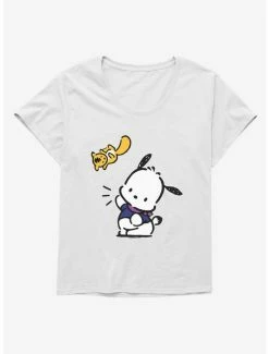 Best reviews of 🤩 Pochacco Flying Mon-Mon 👧 Girls T-Shirt Plus Size ❤️ -Cheap Sanrio Store 18722676 hi