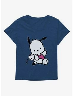 Cheapest 🛒 Pochacco Here For Fun Leaps 👧 Girls T-Shirt Plus Size 😀