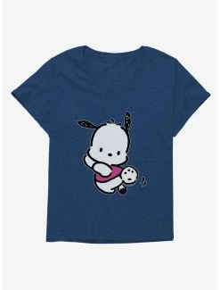 Cheap ✔️ Pochacco Kicking It 👧 Girls T-Shirt Plus Size 🌟 -Cheap Sanrio Store 18722811 hi