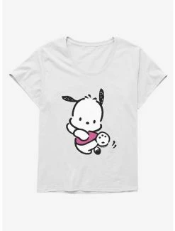 Cheap ✔️ Pochacco Kicking It 👧 Girls T-Shirt Plus Size 🌟 -Cheap Sanrio Store 18722820 hi