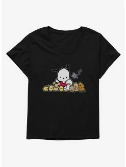 Cheap 🥰 Pochacco Outdoor Fun With Friends 👧 Girls T-Shirt Plus Size ✔️ -Cheap Sanrio Store 18722829 hi 1