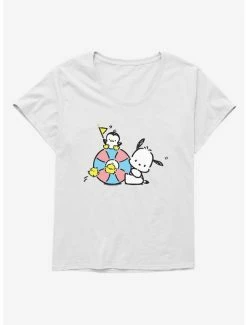 Best deal 🌟 Pochacco Swimming Party 👧 Girls T-Shirt Plus Size 😉 -Cheap Sanrio Store 18723108 hi