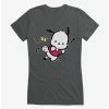 Budget 🧨 Pochacco Butterfly Chase 👧 Girls T-Shirt 🛒