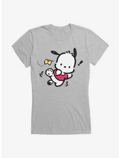 Budget 🧨 Pochacco Butterfly Chase 👧 Girls T-Shirt 🛒 -Cheap Sanrio Store 18723324 hi