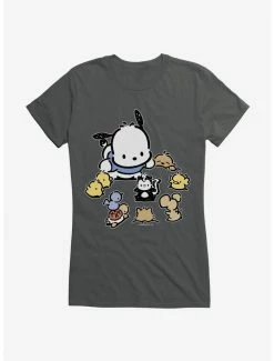 Buy 🤩 Pochacco Circle Of Friends 👧 Girls T-Shirt ✨ -Cheap Sanrio Store 18723352 hi