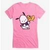 Best deal 🤩 Pochacco Dancing With Mon-Mon 👧 Girls T-Shirt ✔️ -Cheap Sanrio Store 18723401 hi