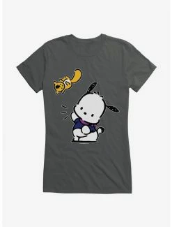 Buy ❤️ Pochacco Flying Mon-Mon 👧 Girls T-Shirt ✨ -Cheap Sanrio Store 18723436 hi
