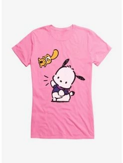 Buy ❤️ Pochacco Flying Mon-Mon 👧 Girls T-Shirt ✨