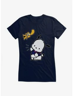 Buy ❤️ Pochacco Flying Mon-Mon 👧 Girls T-Shirt ✨ -Cheap Sanrio Store 18723457 hi