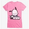Coupon 🤩 Pochacco Friend Hugs 👧 Girls T-Shirt 😀 -Cheap Sanrio Store 18723485 hi