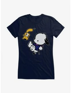 Top 10 ⌛ Pochacco Hanging Out With Mon-Mon 👧 Girls T-Shirt 🌟 -Cheap Sanrio Store 18723541 hi 1
