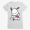 Cheap 🧨 Pochacco Here For Fun Leaps 👧 Girls T-Shirt 🎁 -Cheap Sanrio Store 18723590 hi