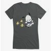 Cheapest ⭐ Pochacco Outdoor Games 👧 Girls T-Shirt 😀