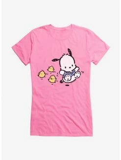 Cheapest ⭐ Pochacco Outdoor Games 👧 Girls T-Shirt 😀 -Cheap Sanrio Store 18723695 hi