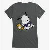 Cheapest ✨ Pochacco Playing With Mon-Mon 👧 Girls T-Shirt ✔️ -Cheap Sanrio Store 18723730 hi