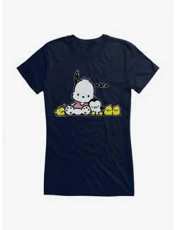 Outlet ⌛ Pochacco 🌞 Summer Friends 👧 Girls T-Shirt 🌟 -Cheap Sanrio Store 18723877 hi