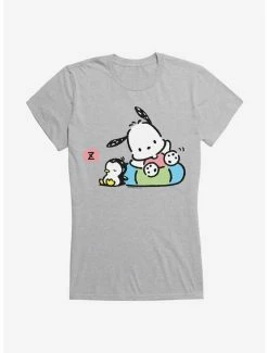 Promo 🌟 Pochacco Swimming & Good Vibes 👧 Girls T-Shirt 👏 -Cheap Sanrio Store 18723912 hi