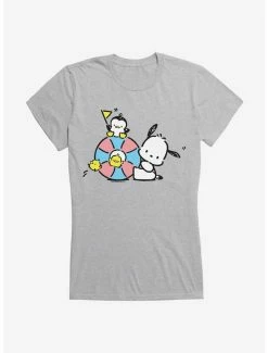 New ⭐ Pochacco Swimming Party 👧 Girls T-Shirt 🔥 -Cheap Sanrio Store 18723954 hi