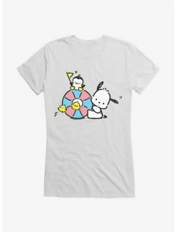 New ⭐ Pochacco Swimming Party 👧 Girls T-Shirt 🔥 -Cheap Sanrio Store 18723968 hi