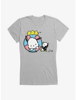 Deals ⭐ Pochacco Swimming With Friends 👧 Girls T-Shirt ✨ -Cheap Sanrio Store 18723996 hi 1