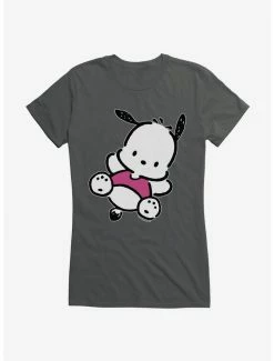 New 🌟 Pochacco Taking A Break 👧 Girls T-Shirt ⌛ -Cheap Sanrio Store 18724024 hi 1