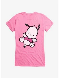 New 🌟 Pochacco Taking A Break 👧 Girls T-Shirt ⌛ -Cheap Sanrio Store 18724031 hi