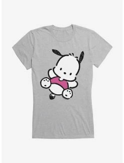 New 🌟 Pochacco Taking A Break 👧 Girls T-Shirt ⌛ -Cheap Sanrio Store 18724038 hi