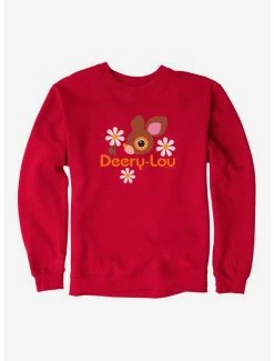 Cheapest ⭐ Deery-Lou Cheerful Icon Sweatshirt 🎉 -Cheap Sanrio Store 18724185 hi