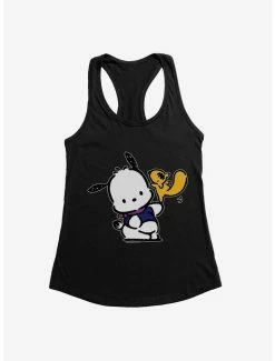 Deals ✨ Pochacco Dancing With Mon-Mon 👧 Girls Tank 😀 -Cheap Sanrio Store 18724301 hi
