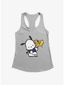 Deals ✨ Pochacco Dancing With Mon-Mon 👧 Girls Tank 😀 -Cheap Sanrio Store 18724308 hi